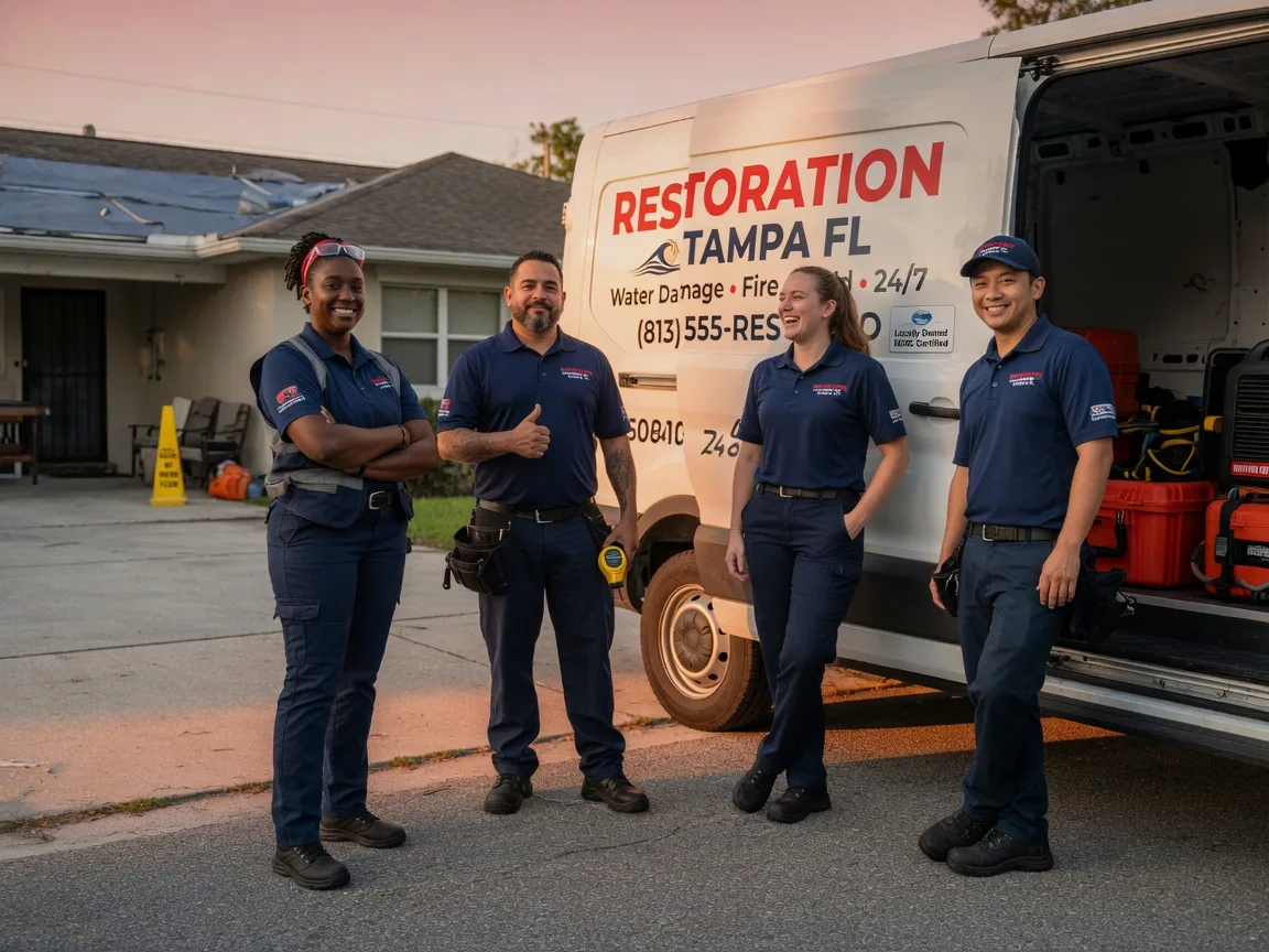 Water Damage Restoration company in Juda, WI